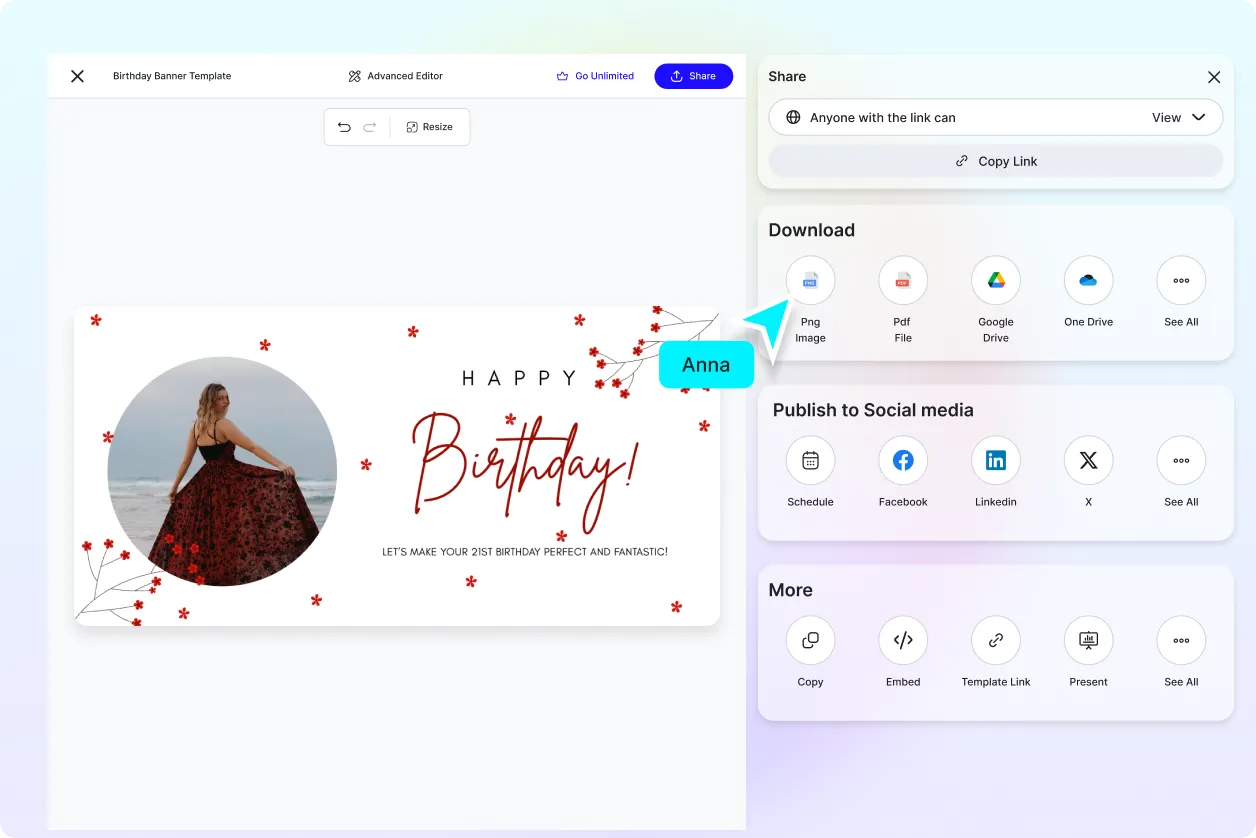 Free AI Birthday Banner Generator, Create Birthday Banner image Designs Online [ No Signup ]